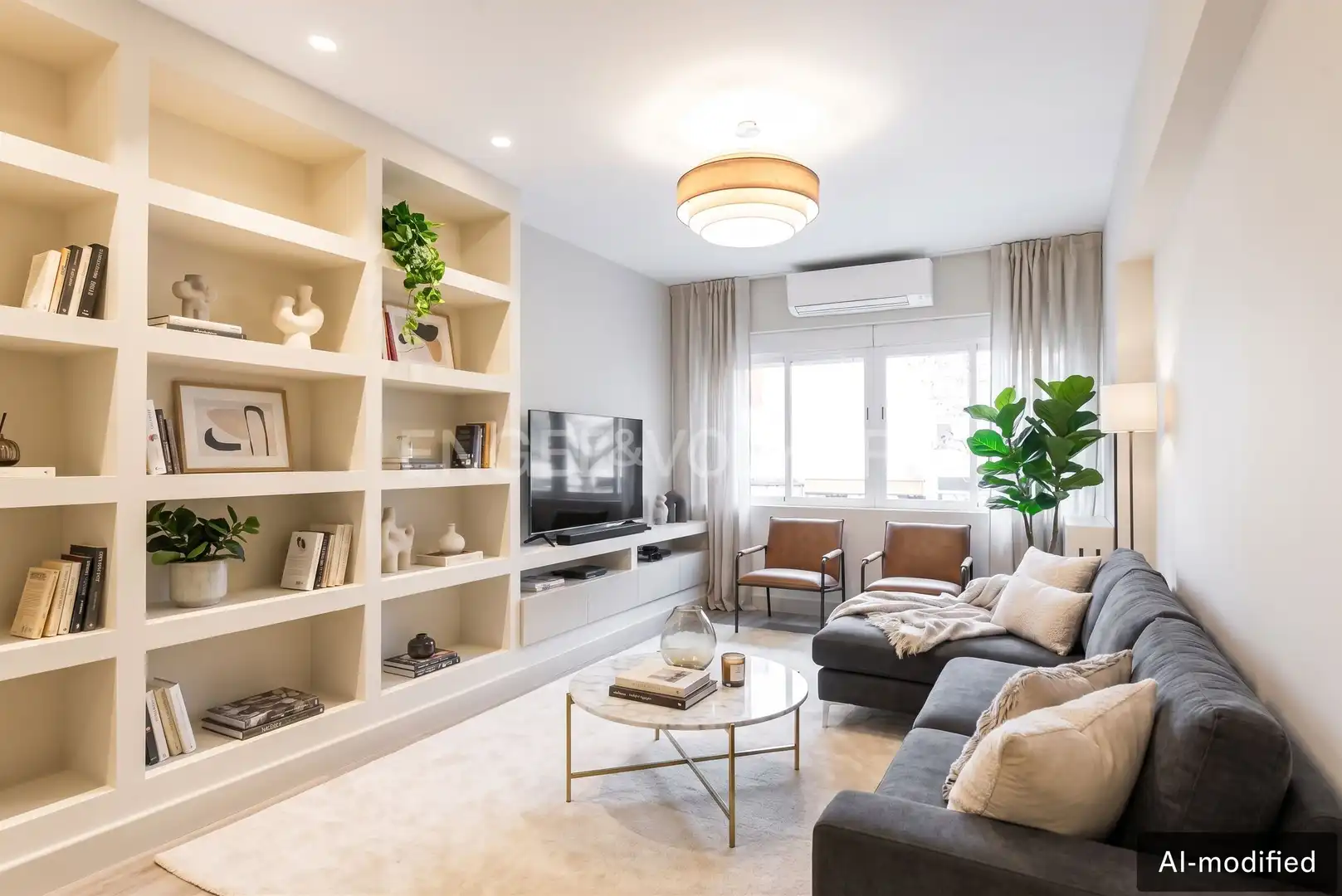 Living room of Flat for rent in Chamartín