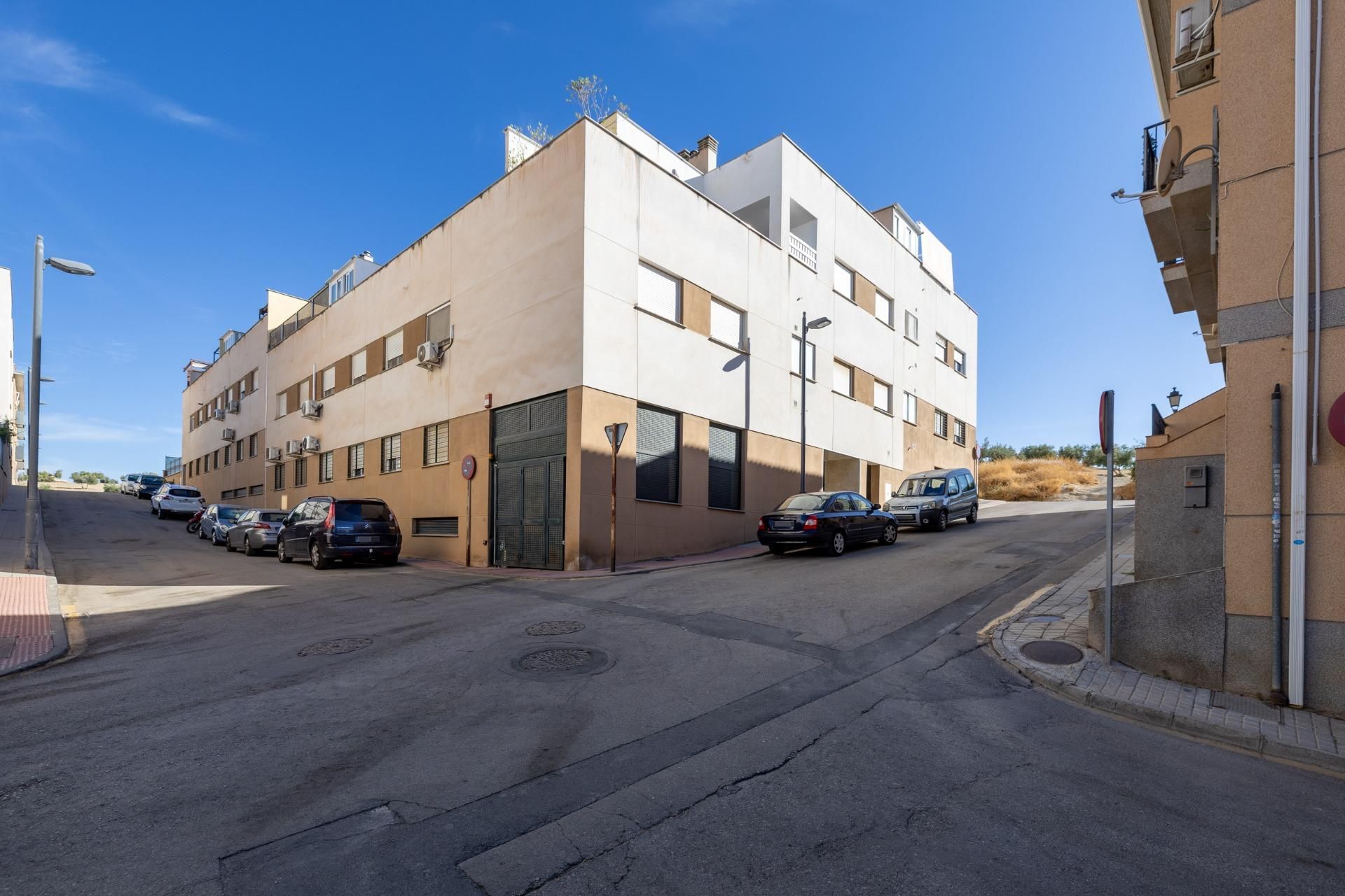 Exterior view of Flat for sale in Las Gabias  with Air Conditioner, Heating and Storage room