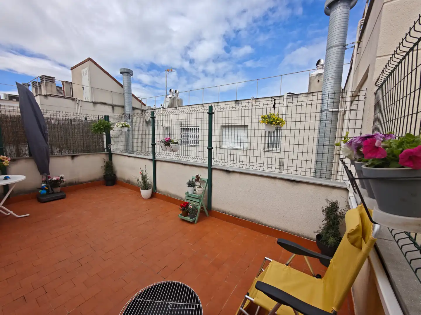 Terrasse von Maisonette zum Verkauf in Leganés mit Klimaanlage, Heizung und Parkett