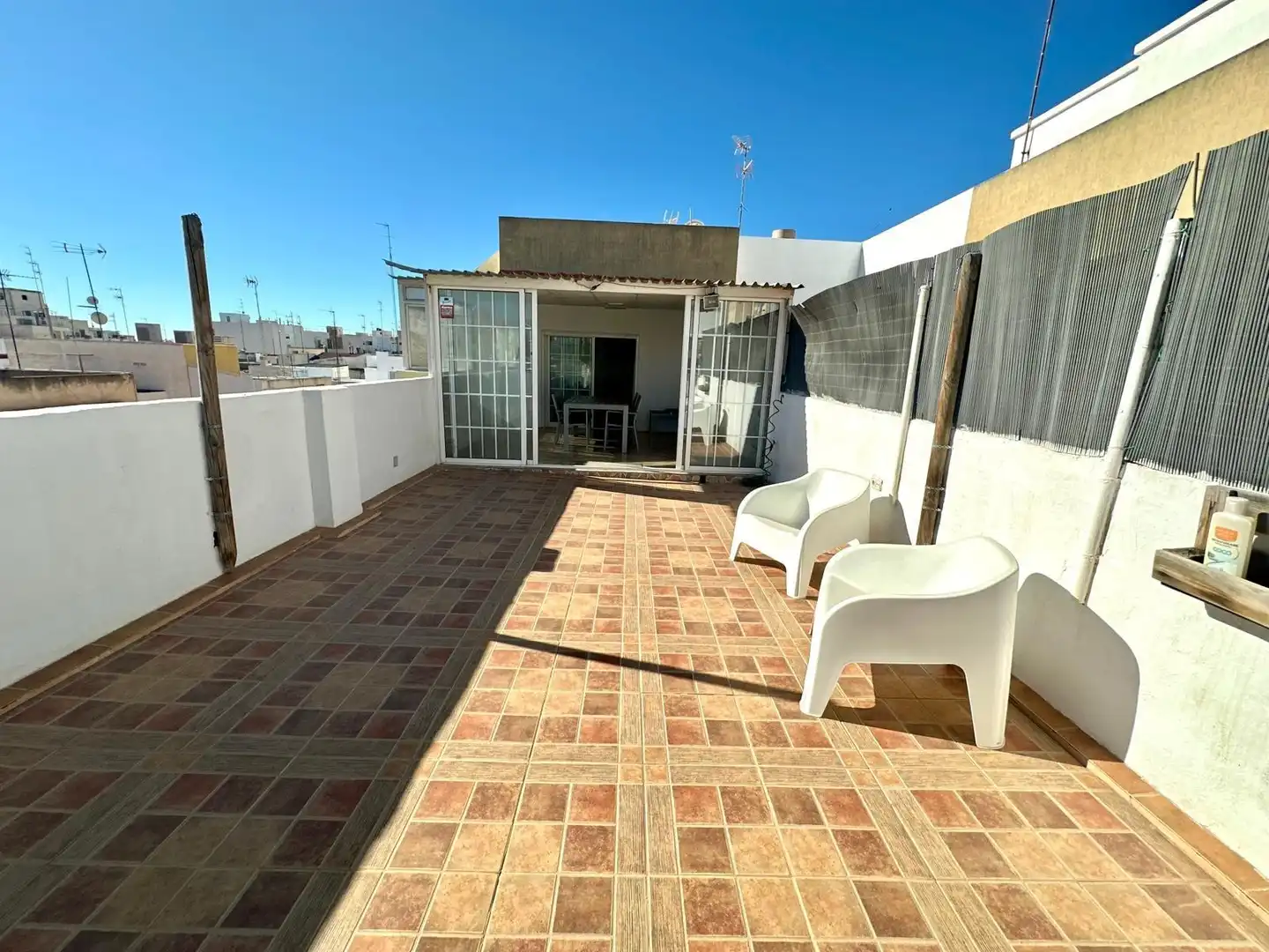 Terraza de Ático en venta en Elche / Elx con Terraza, Amueblado y Balcón