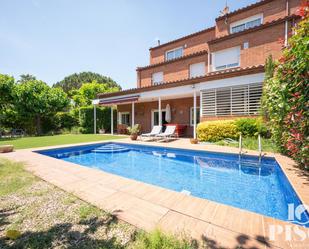 Swimming pool of Single-family semi-detached for sale in Sant Quirze del Vallès  with Heating, Storage room and Swimming Pool