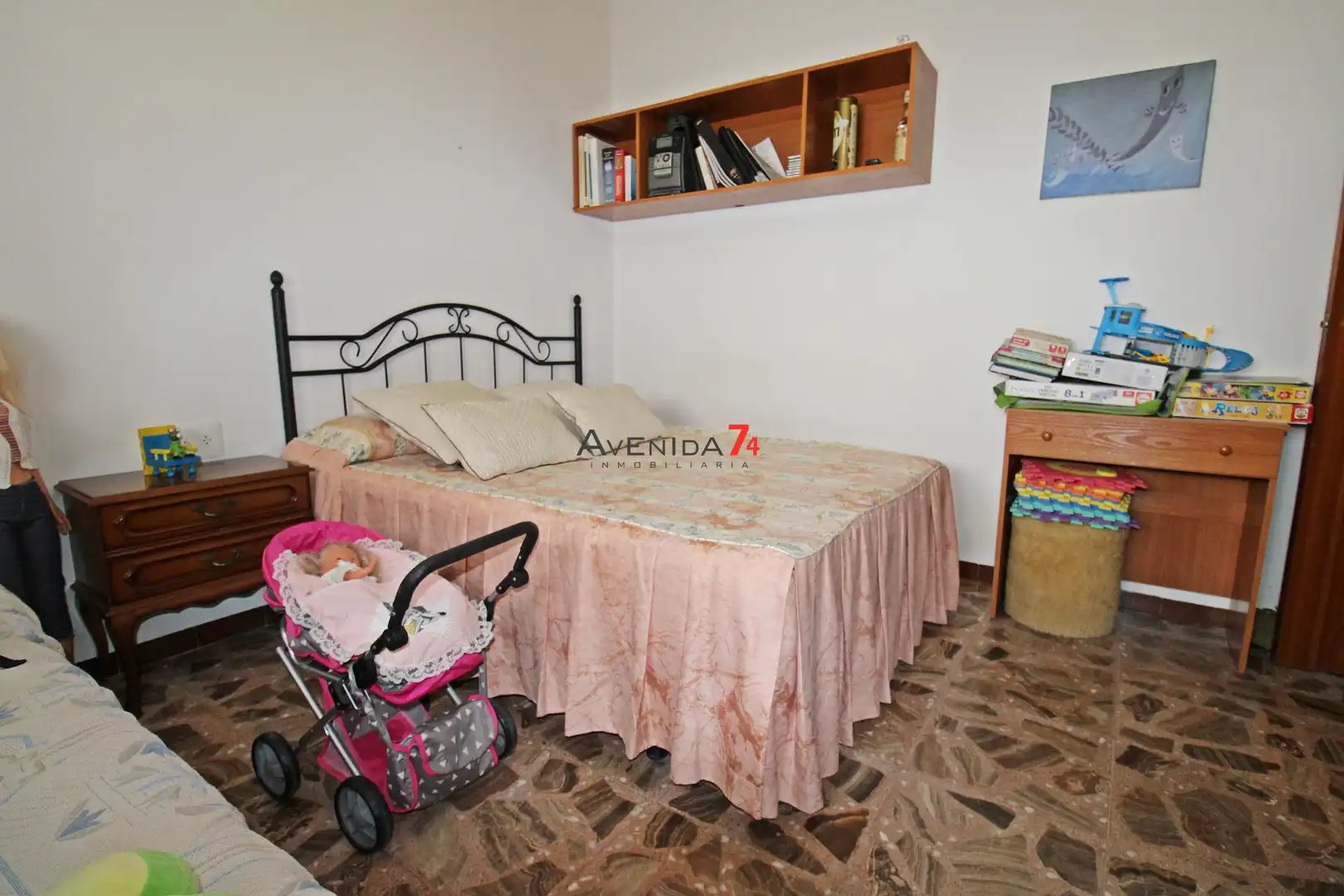 Dormitori de Casa o xalet en venda en Lorca amb Aire condicionat, Jardí privat i Moblat