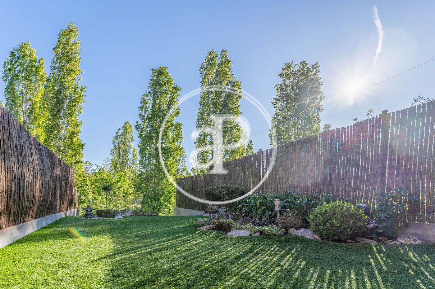 Jardí de Casa adosada en venda en Sant Cugat del Vallès amb Calefacció, Jardí privat i Terrassa
