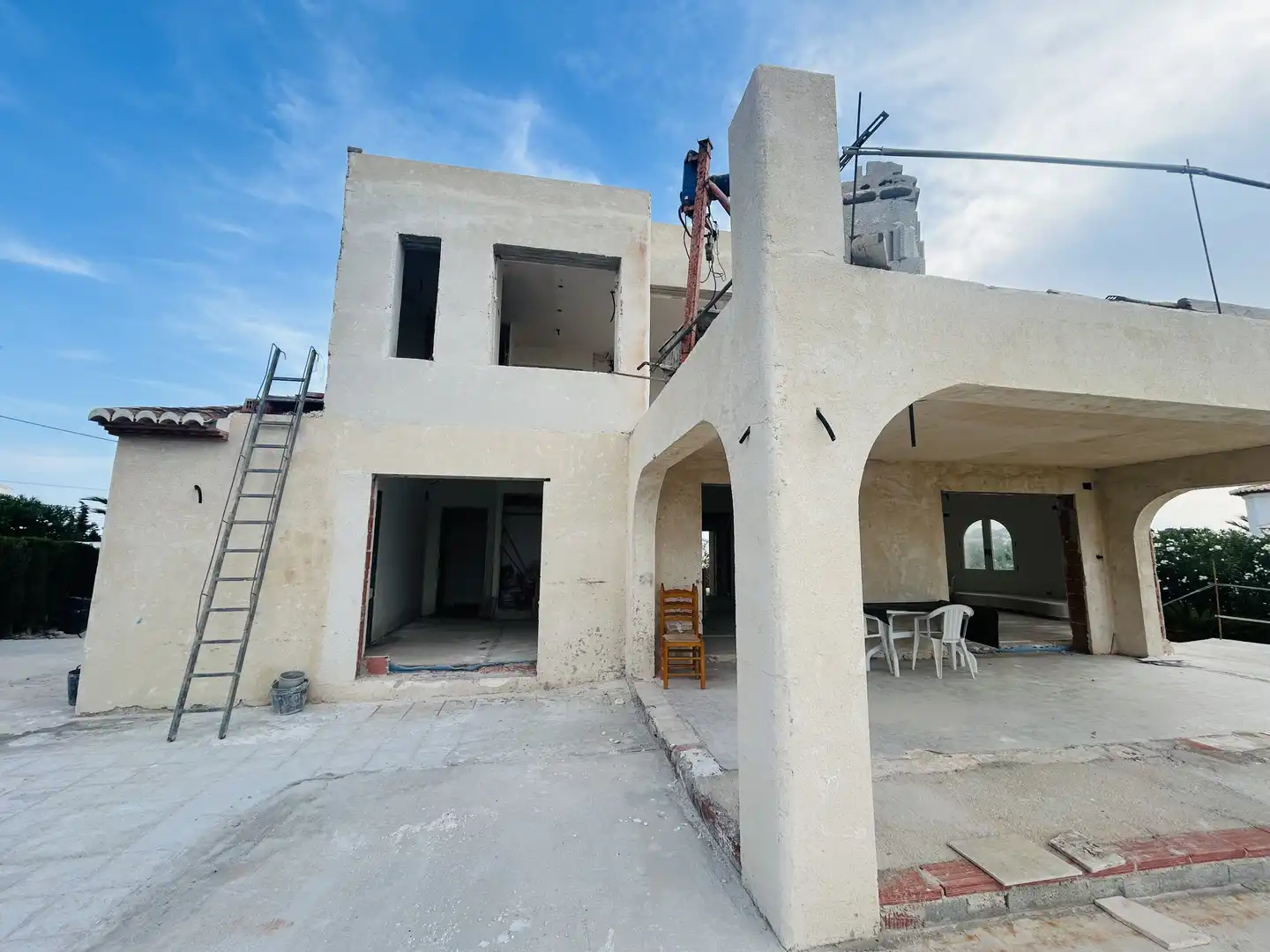 Exterior view of Houses for sale in Jávea / Xàbia  with Air Conditioner, Heating and Private garden