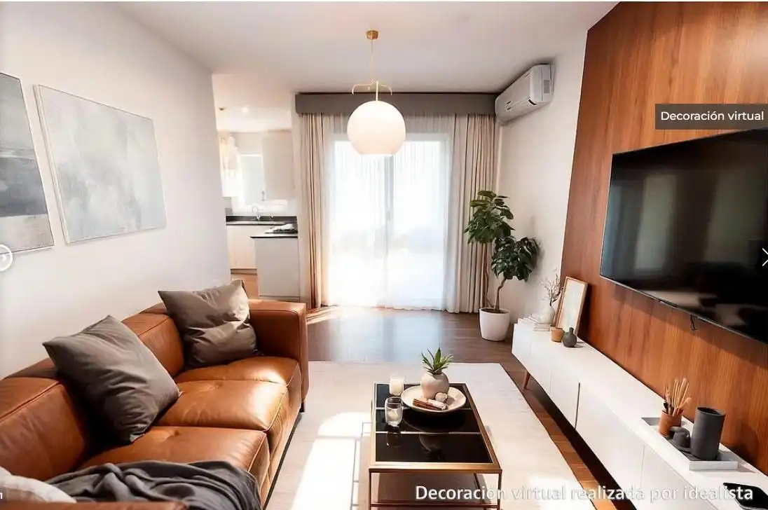 Sala d'estar de Pis en venda en Torrevieja amb Aire condicionat, Terrassa i Balcó