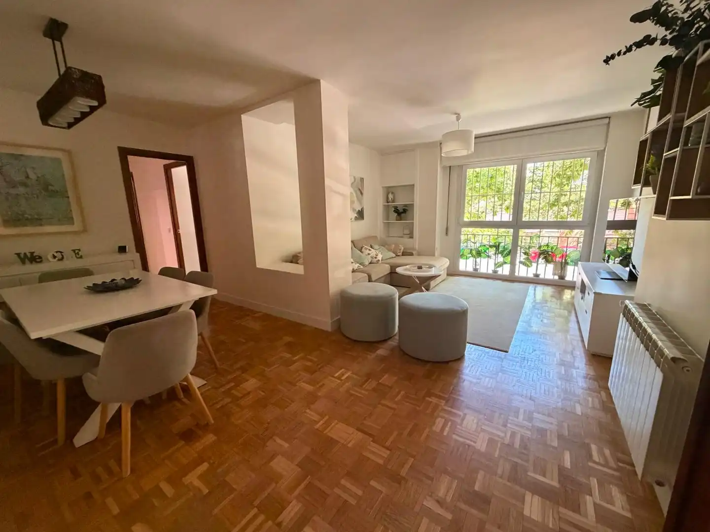Sala de estar de Piso en venta en Madrid con Aire acondicionado, Calefacción y Parquet
