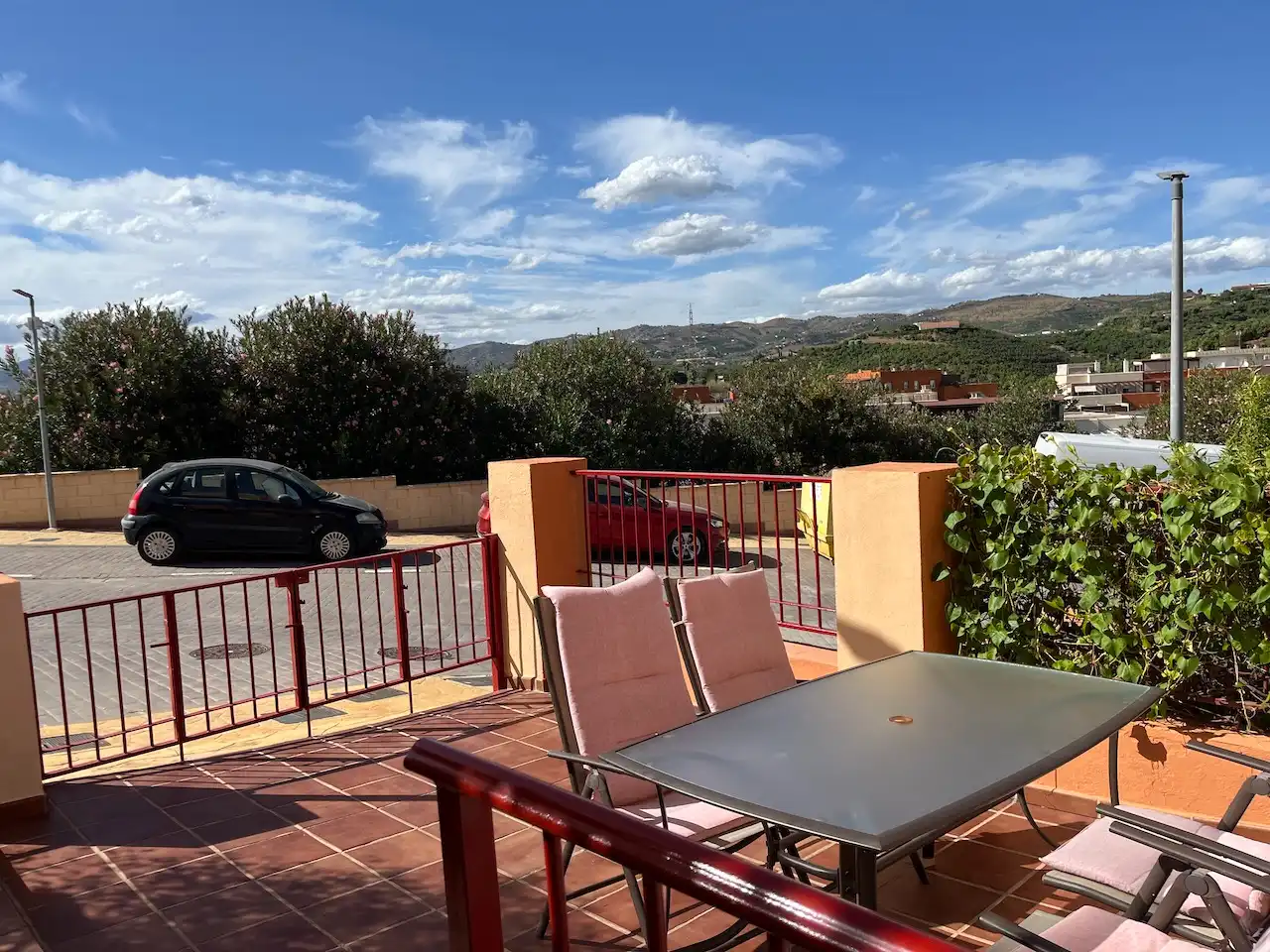 Terraza de Casa adosada en venta en Vélez-Málaga con Aire acondicionado, Calefacción y Jardín privado