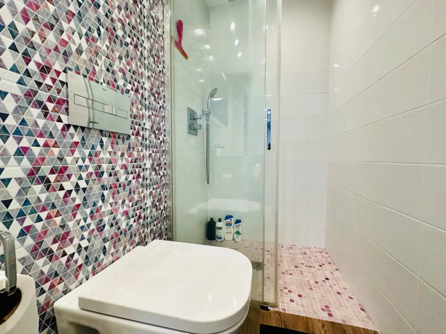 Bathroom of Houses for sale in Alcanar  with Air Conditioner, Private garden and Parquet flooring