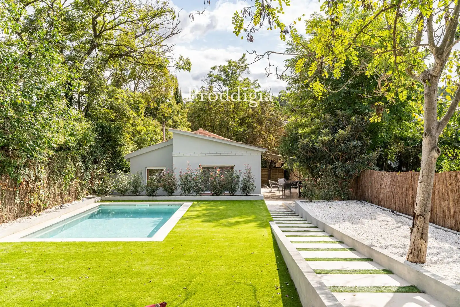 Jardí de Casa o xalet de lloguer en Sant Cugat del Vallès amb Terrassa, Piscina i Moblat