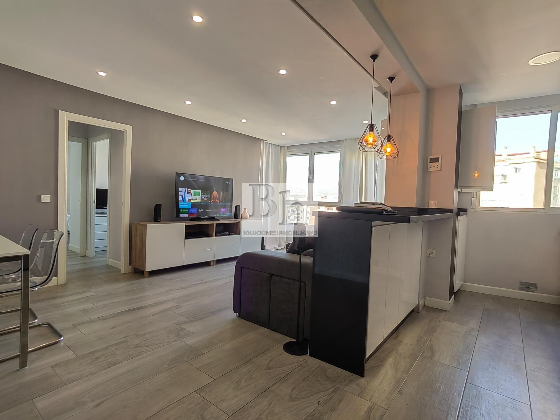 Sala d'estar de Pis en venda en Málaga Capital amb Aire condicionat i Terrassa