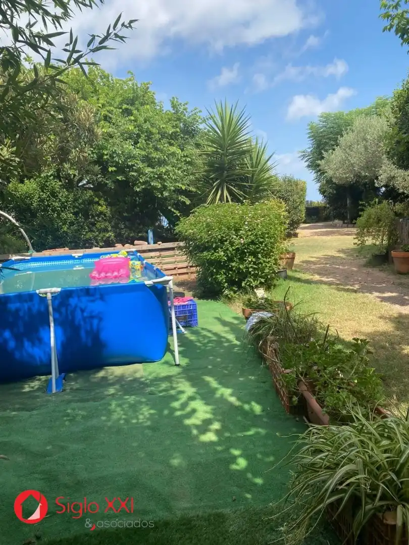 Piscina de Casa o xalet en venda en Les Alqueries / Alquerías del Niño Perdido amb Calefacció