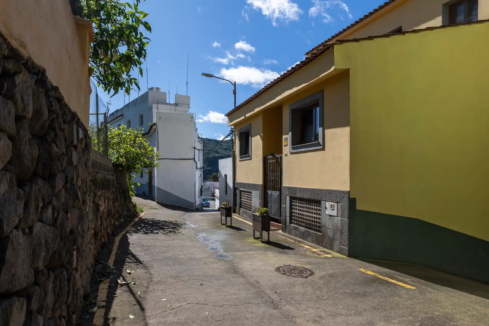 Vista exterior de Casa adosada en venta en Teror con Jardín privado, Terraza y Amueblado