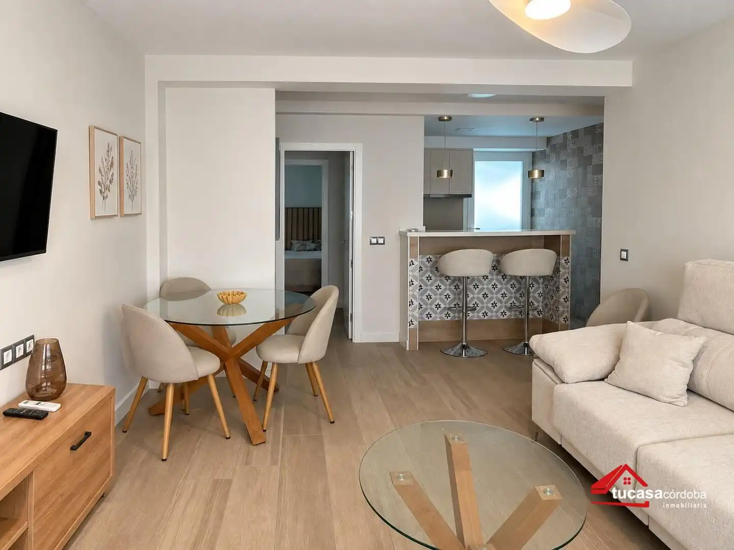 Sala de estar de Piso de alquiler en Córdoba con Aire acondicionado