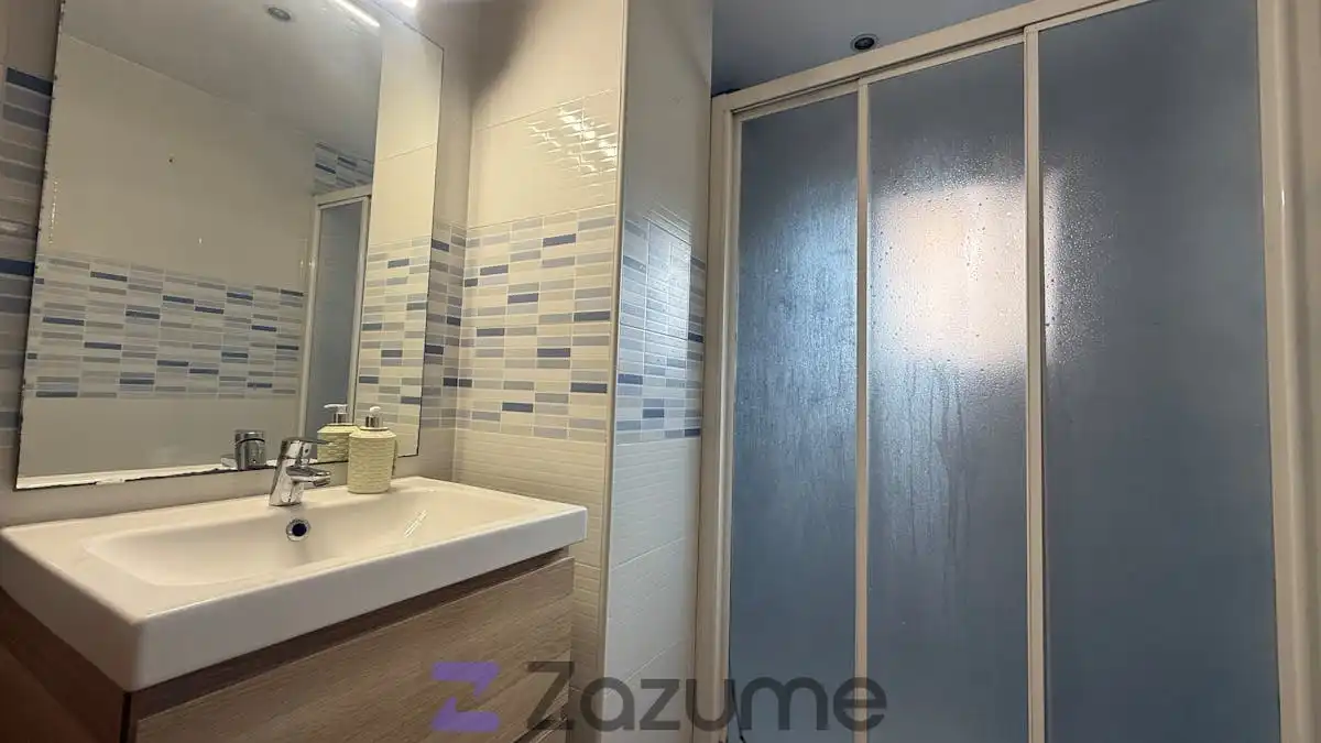 Bany de Apartament de lloguer en Murcia amb Aire condicionat, Moblat i Forn