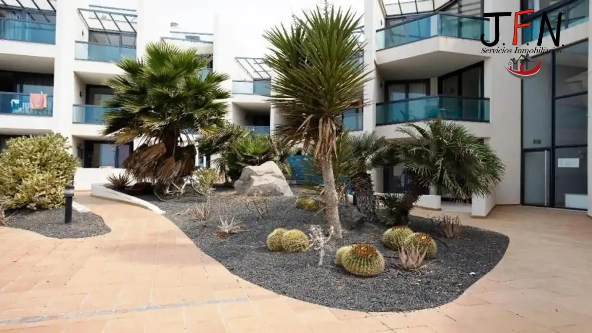 Terrasse von Maisonette zum Verkauf in La Oliva mit Parkett, Terrasse und Alarm