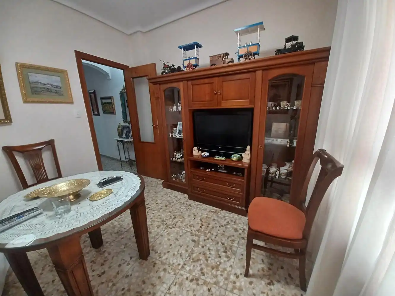 Sala de estar de Piso en venta en La Roda con Aire acondicionado, Calefacción y Trastero