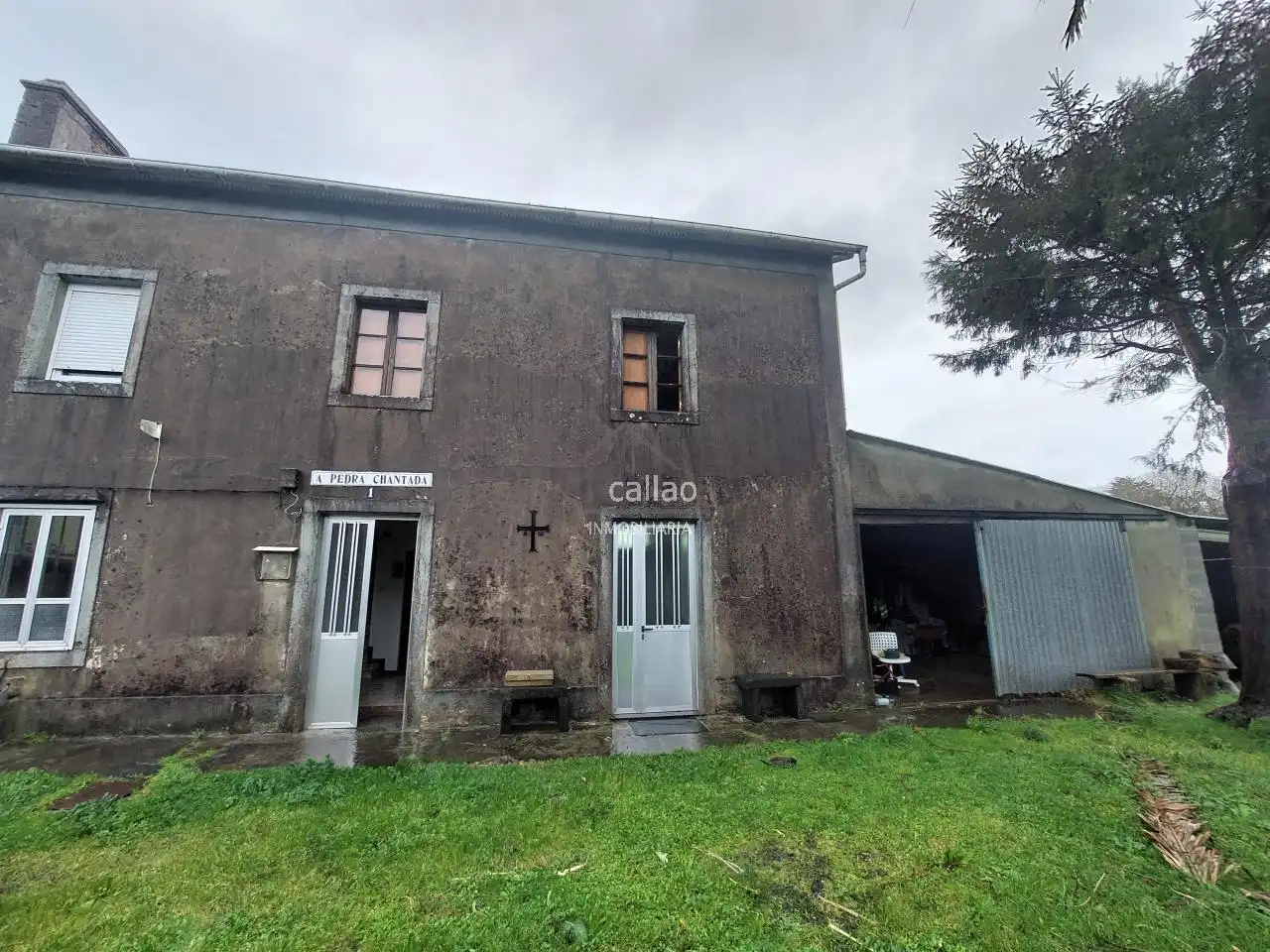 Vista exterior de Casa o chalet en venta en Cerdido con Jardín privado, Parquet y Amueblado