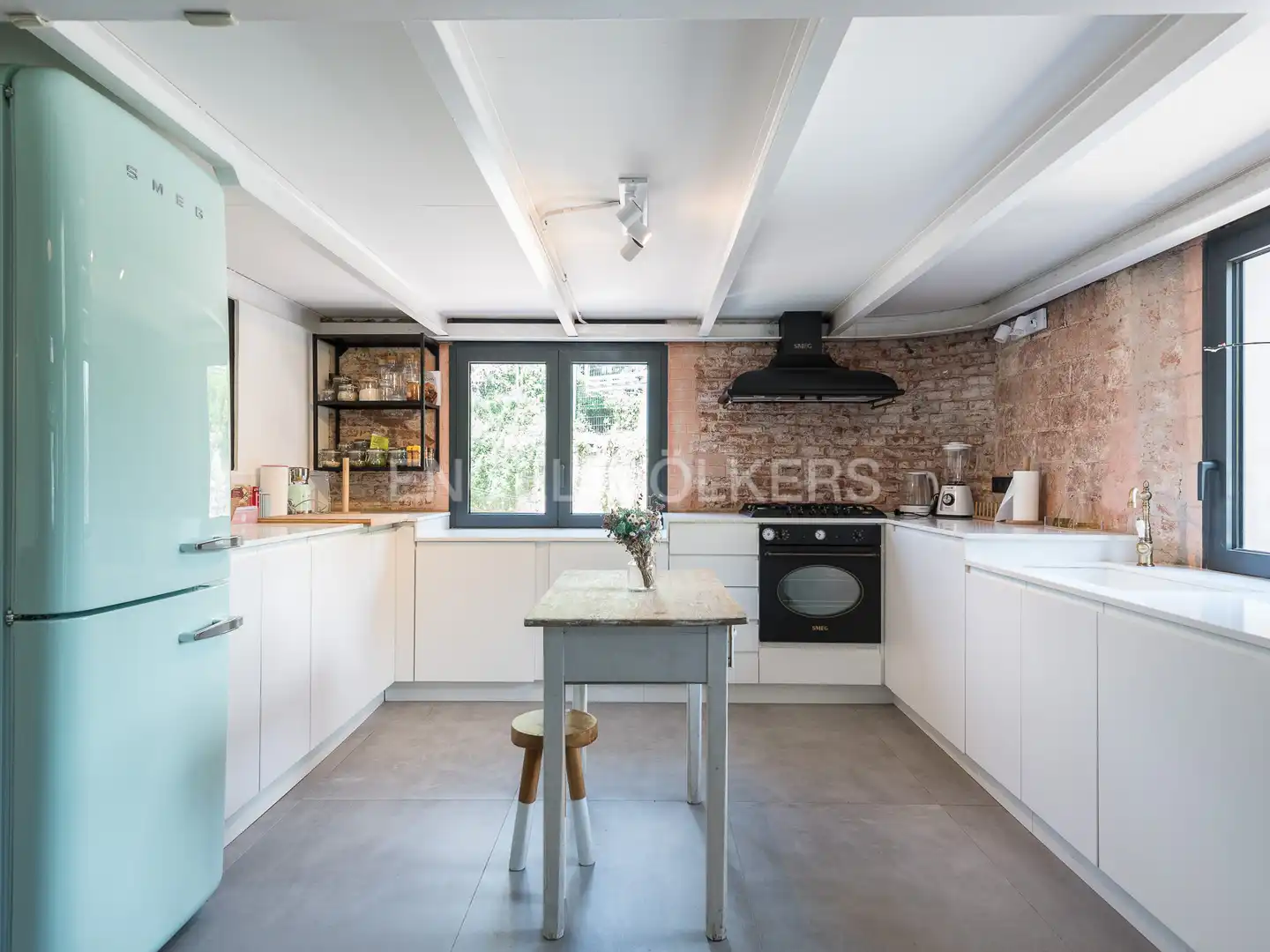 Kitchen of Apartments for sale in Barcelona  with Air Conditioner, Heating and Furnished