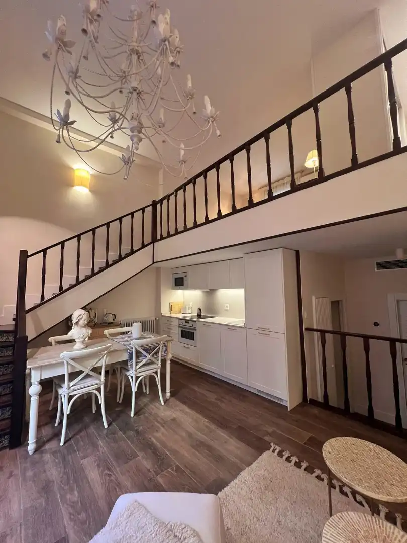 Küche von Maisonette zur Miete in Madrid mit Klimaanlage, Heizung und Parkett