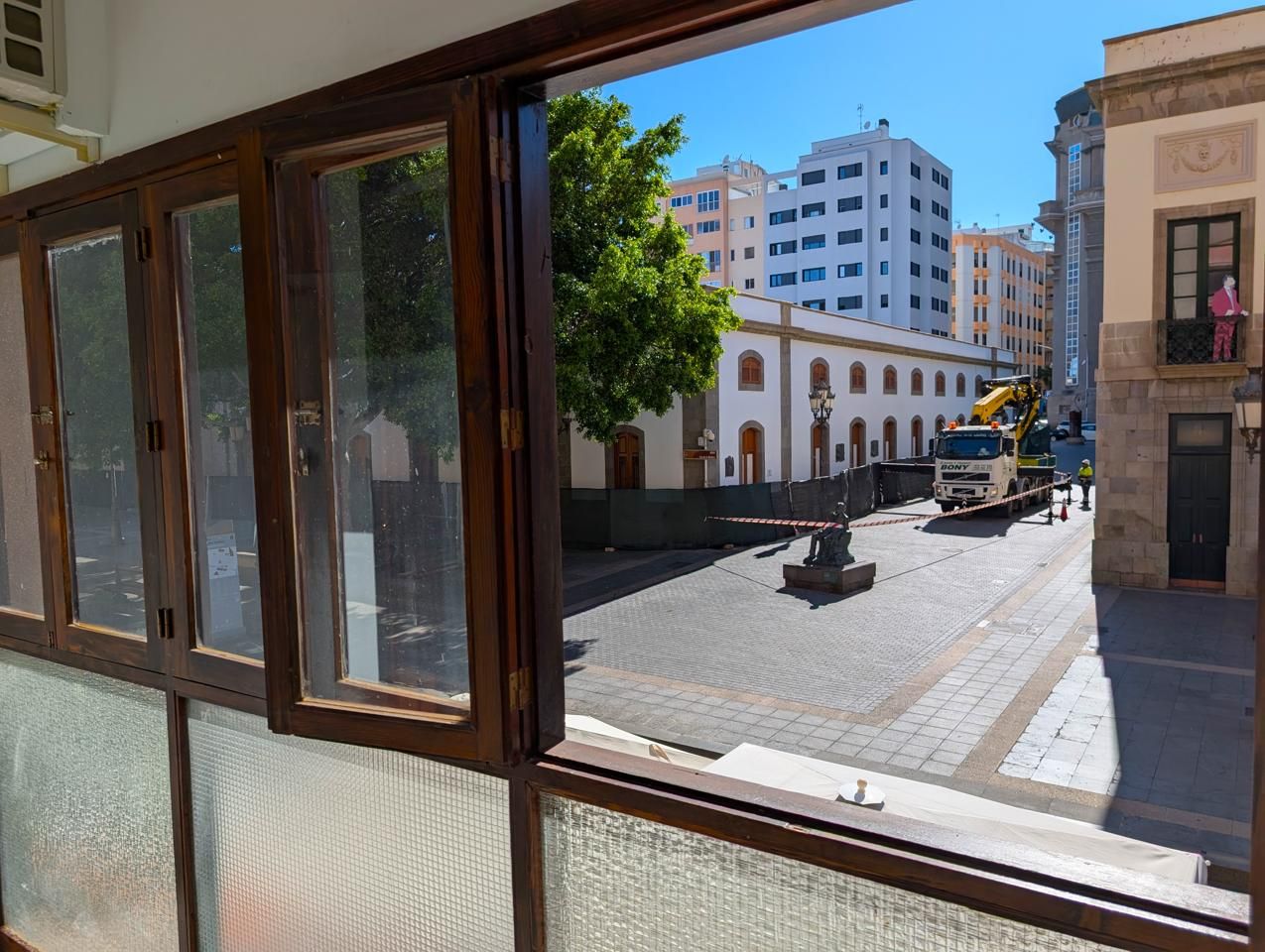 Vista exterior de Pis de lloguer en  Santa Cruz de Tenerife Capital amb Aire condicionat i Balcó
