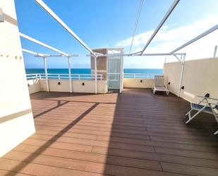 Terrace of Attic for sale in El Campello  with Air Conditioner, Terrace and Community pool