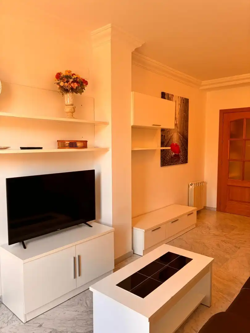 Sala de estar de Piso de alquiler en Badajoz con Aire acondicionado, Calefacción y Terraza
