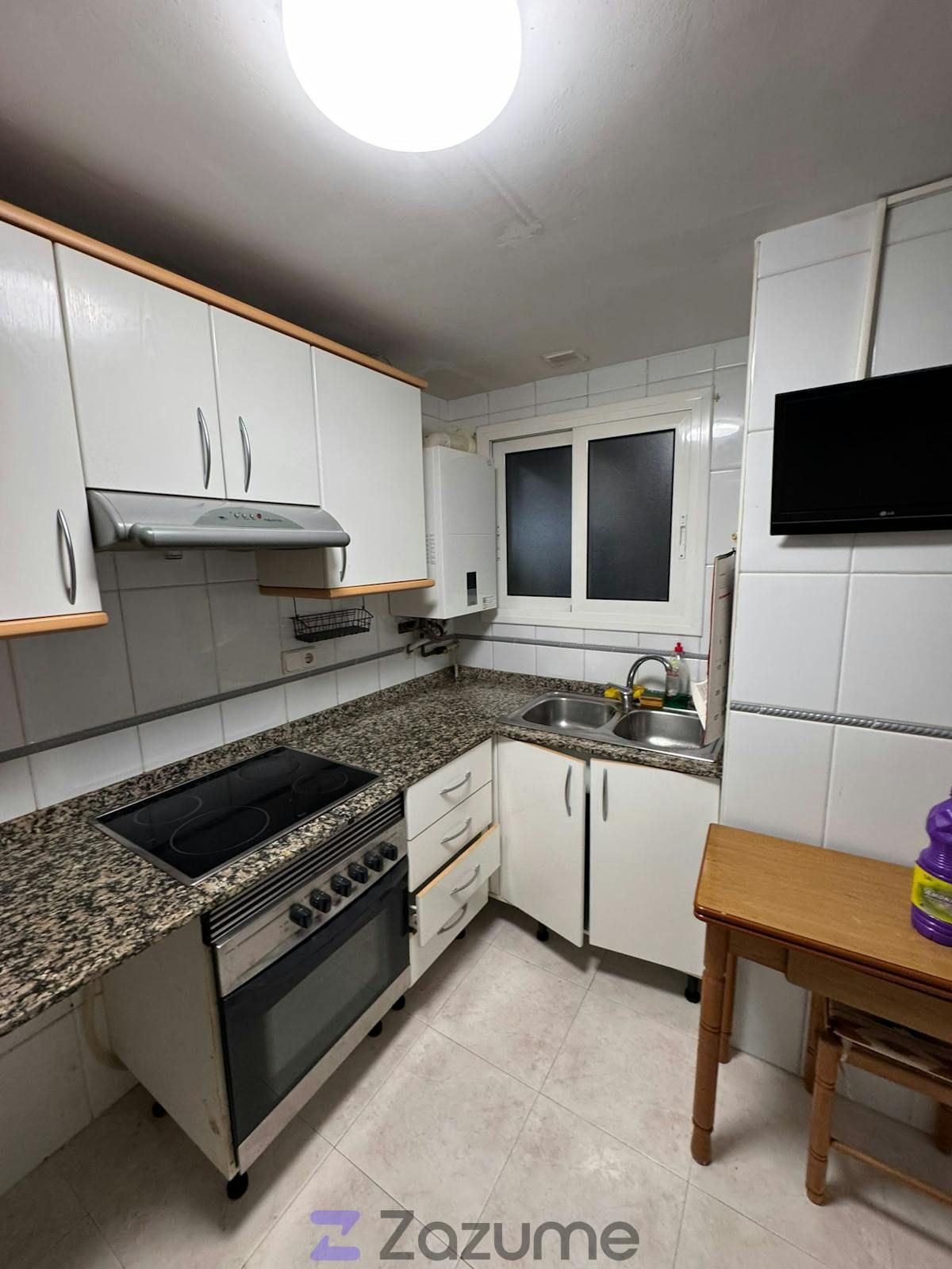 Cuina de Pis de lloguer en El Vendrell amb Calefacció, Terrassa i Moblat