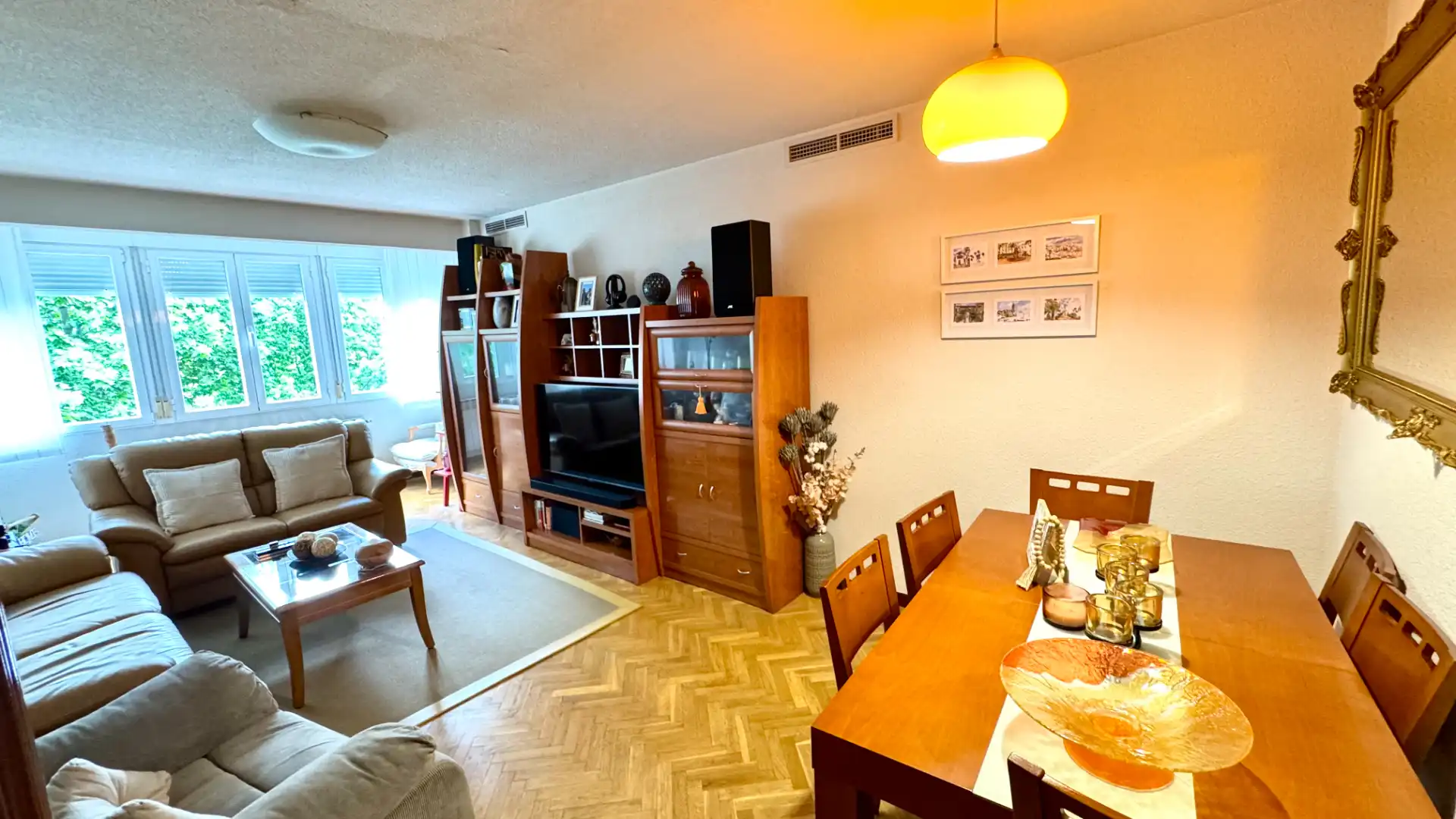 Sala de estar de Piso en venta en Majadahonda con Aire acondicionado, Calefacción y Parquet