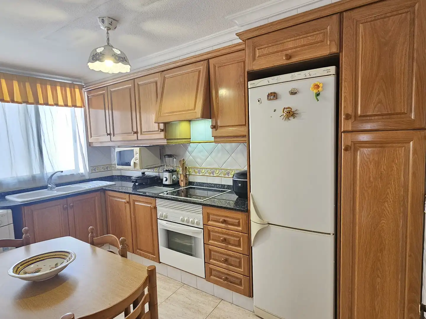 Kitchen of Flat for sale in Santa Pola  with Air Conditioner, Furnished and TV