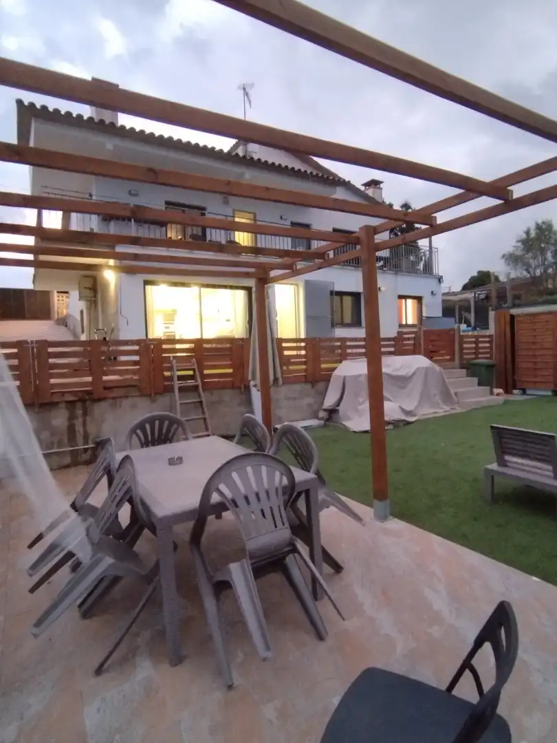 Terraza de Casa o chalet en venta en Lliçà d'Amunt con Calefacción, Parquet y Trastero
