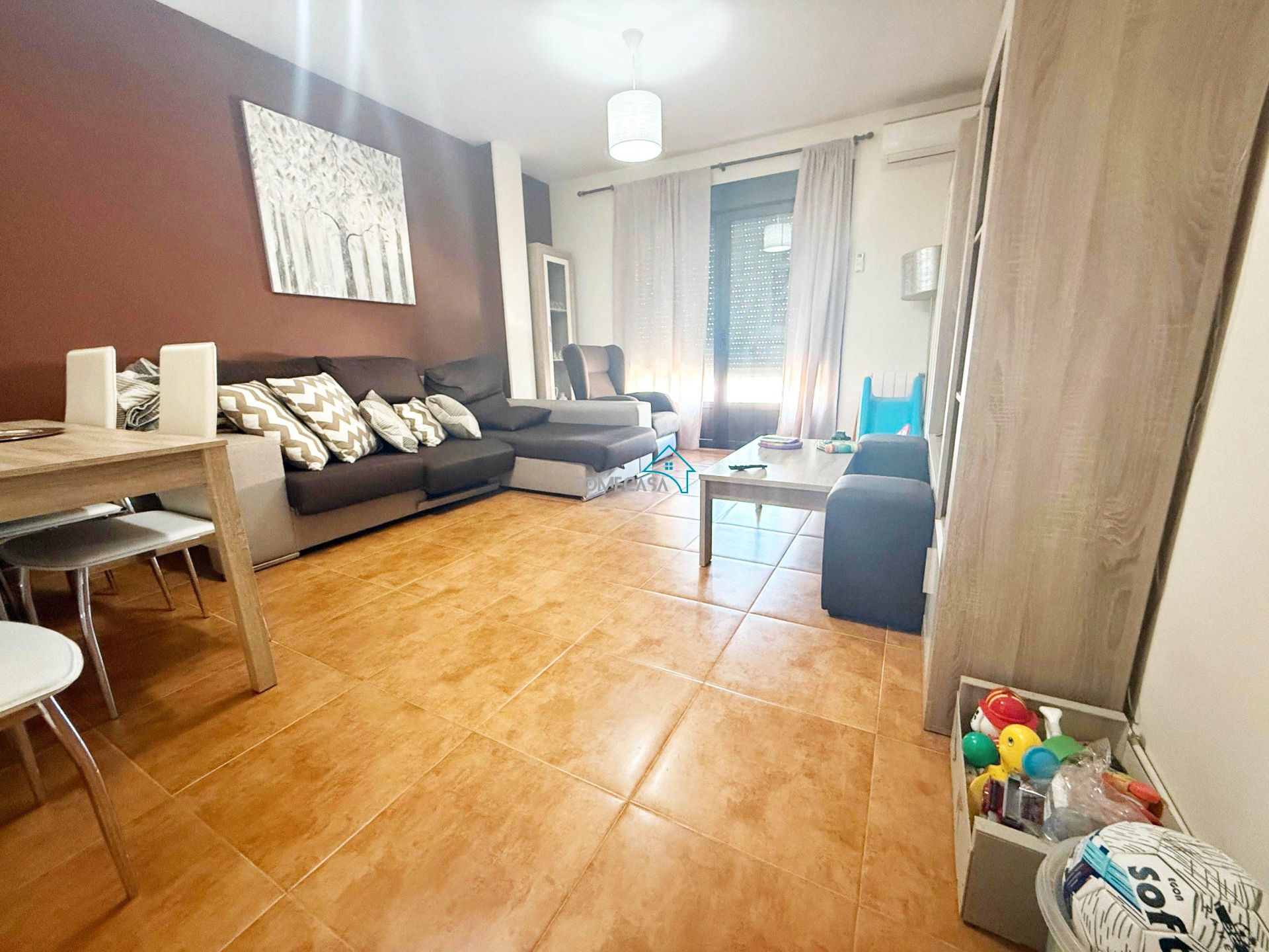 Living room of Flat for sale in Socuéllamos  with Air Conditioner, Heating and Storage room