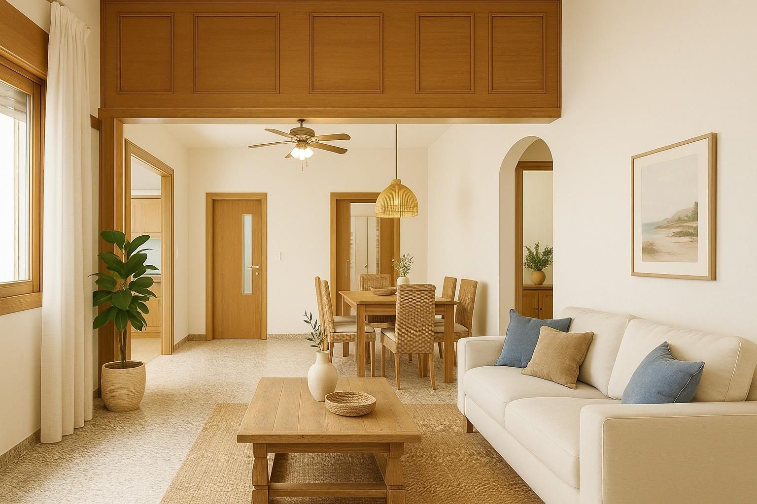 Living room of House or chalet for sale in  Almería Capital  with Air Conditioner, Terrace and Storage room