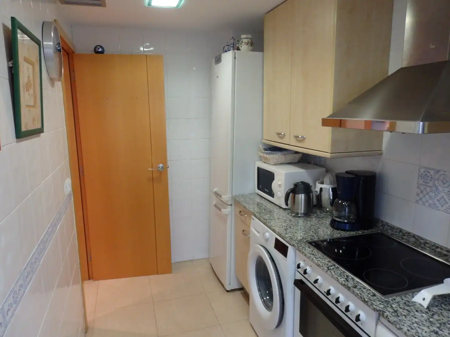 Kitchen of Flat for sale in Vandellòs i l'Hospitalet de l'Infant  with Air Conditioner, Terrace and Storage room