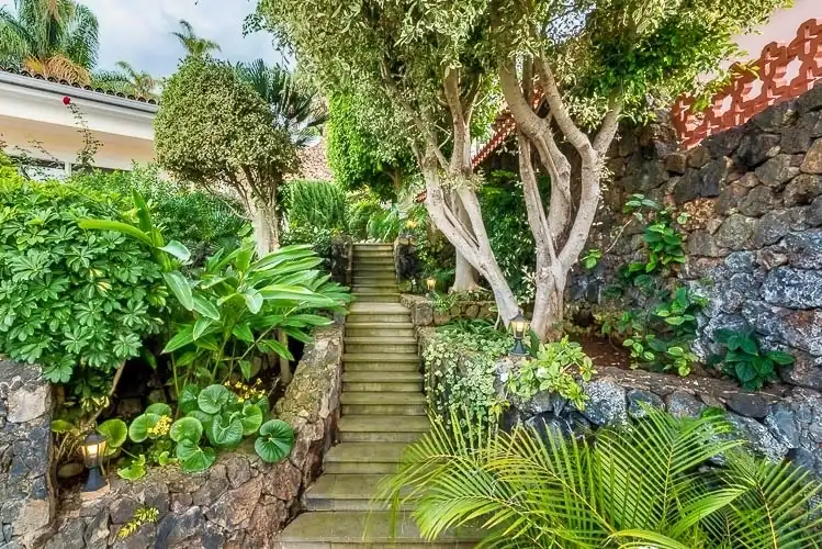 Jardín de Finca rústica en venta en Santa Úrsula con Aire acondicionado, Calefacción y Terraza
