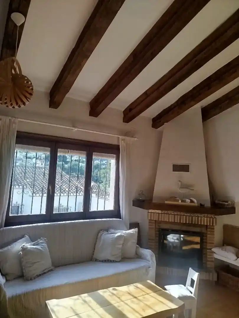 Sala de estar de Casa o chalet en venta en Dénia con Aire acondicionado y Balcón