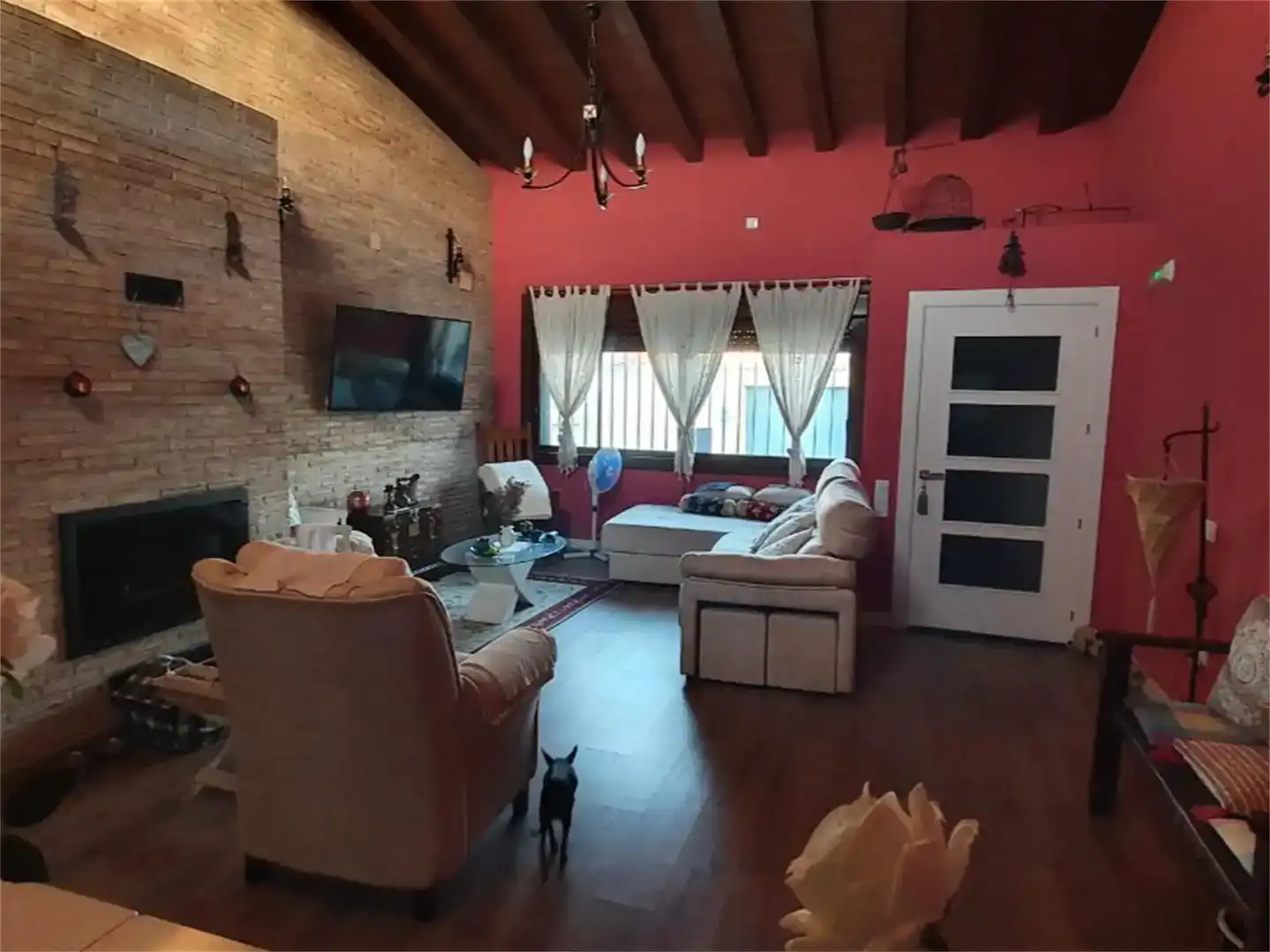 Sala de estar de Piso en venta en Holguera, Cáceres