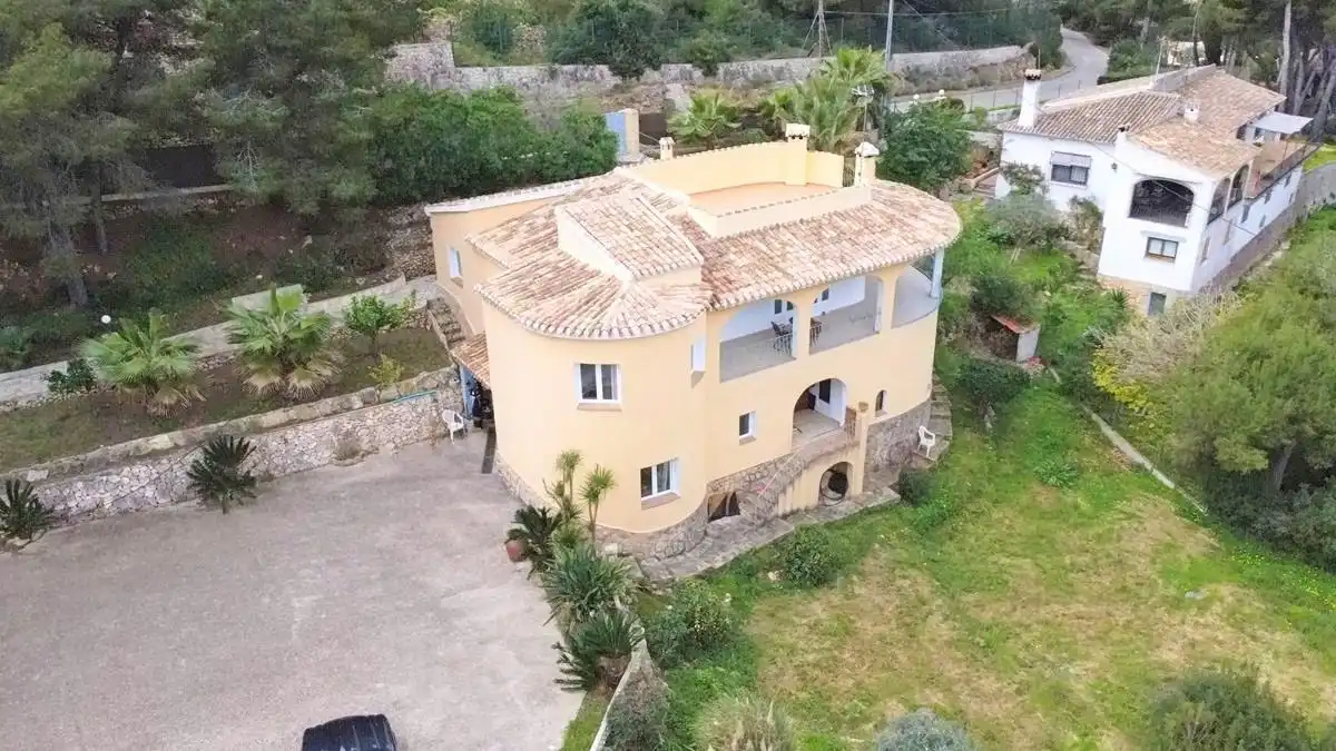 Exterior view of Houses for sale in Jávea / Xàbia  with Air Conditioner, Private garden and Terrace