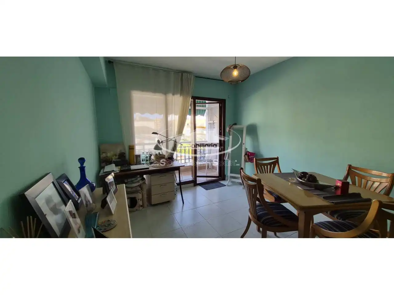 Dining room of Flat for sale in Sanlúcar de Barrameda  with Air Conditioner, Terrace and Furnished