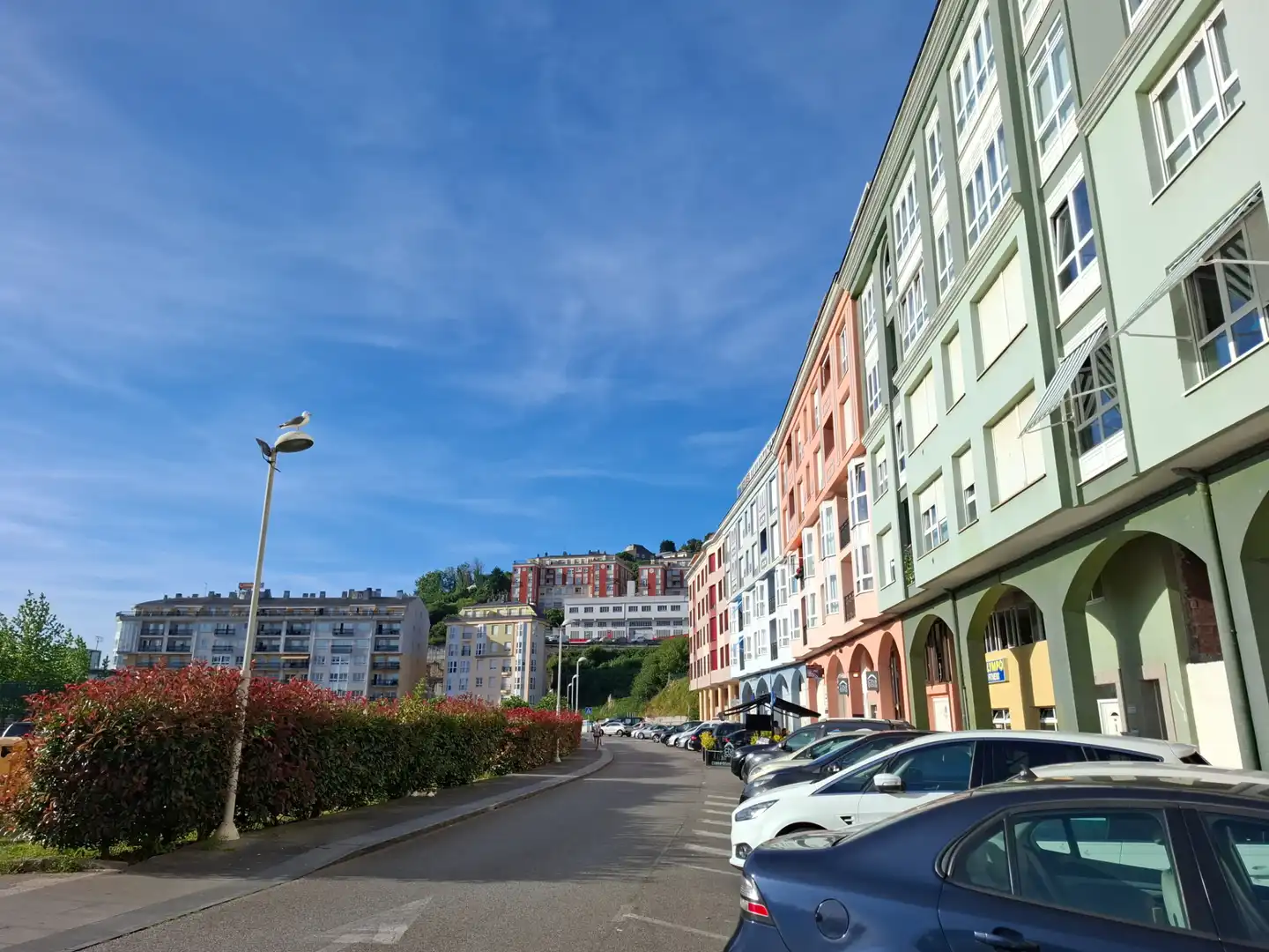 Vista exterior de Pis en venda en Viveiro amb Terrassa