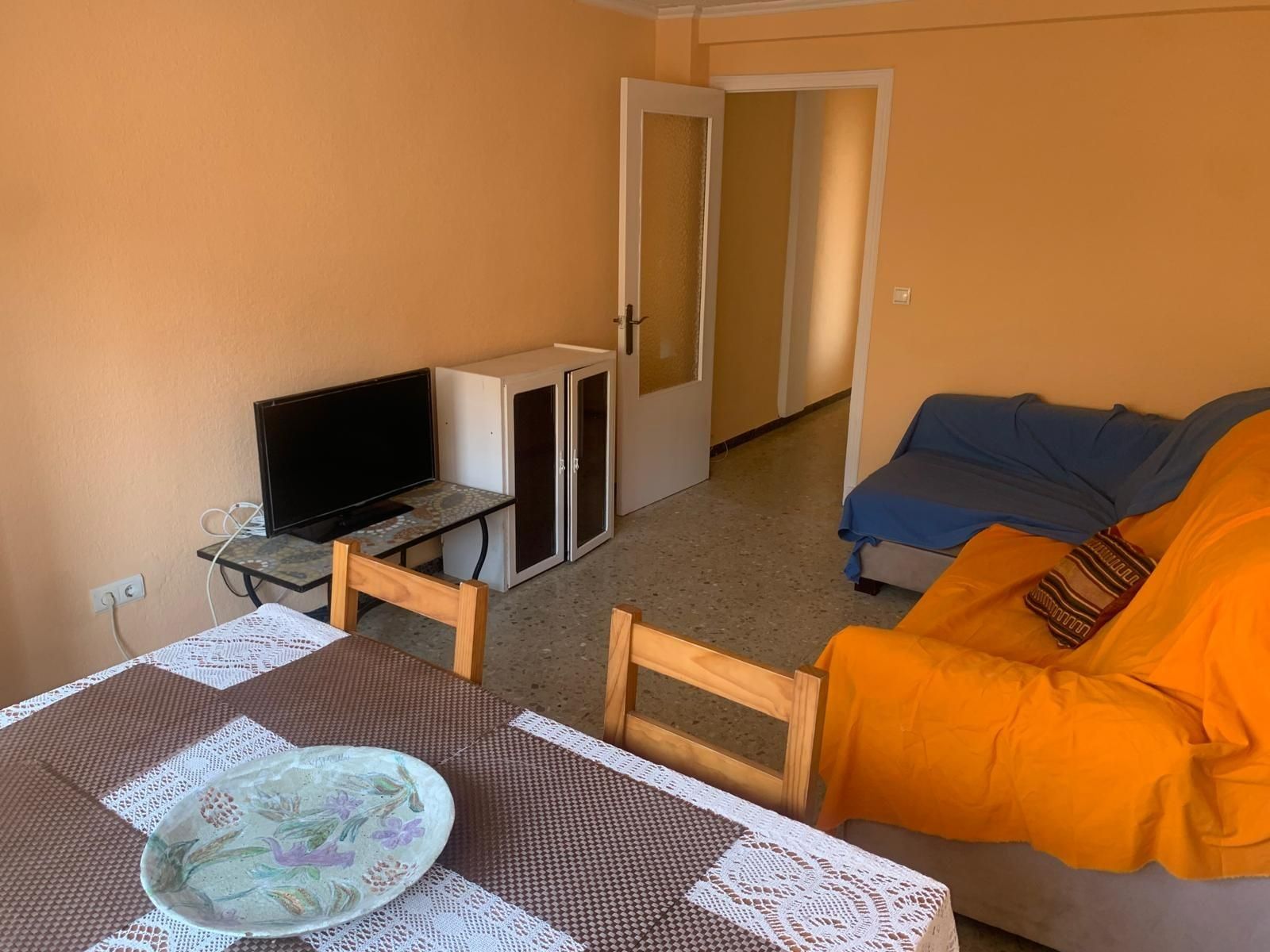 Sala de estar de Piso en venta en Alicante / Alacant con Balcón