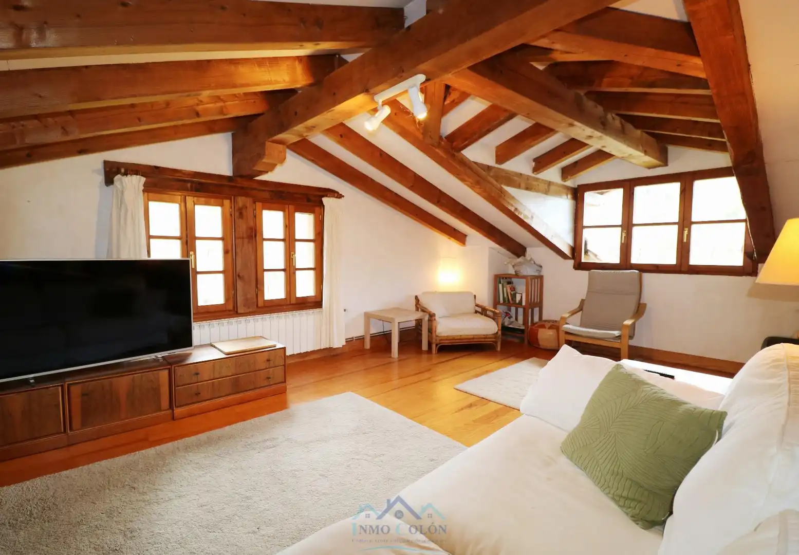 Living room of Houses for sale in Etxalar  with Heating, Terrace and Storage room
