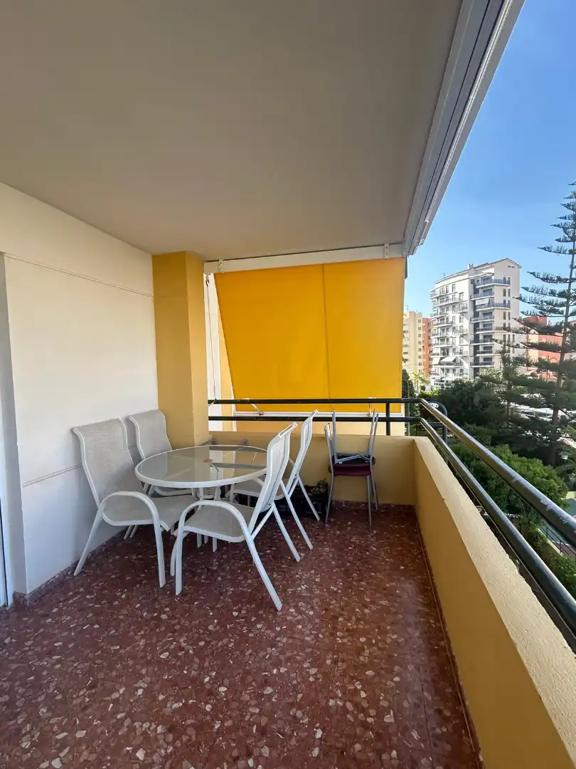 Terraza de Apartamento en venta en Gandia con Aire acondicionado, Amueblado y Piscina comunitaria