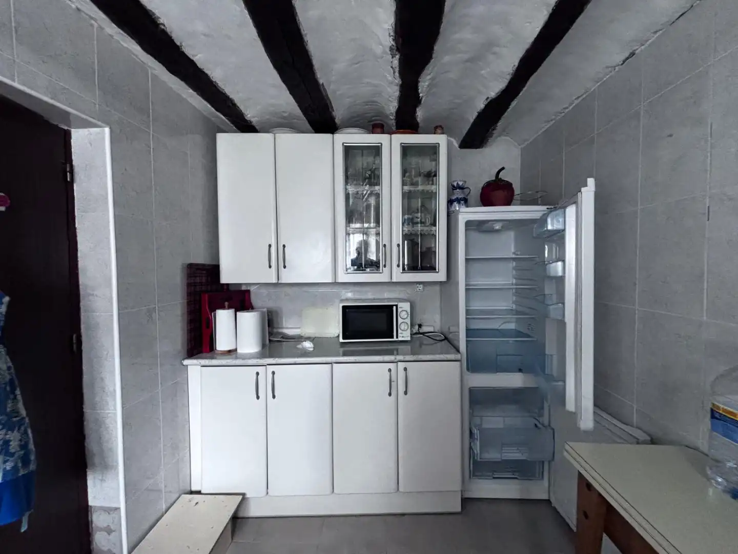 Cocina de Finca rústica en venta en Valle de Oca con Calefacción y Jardín privado