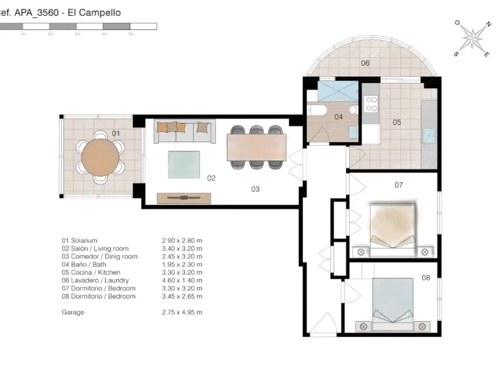 Apartments for sale in Playa Muchavista
