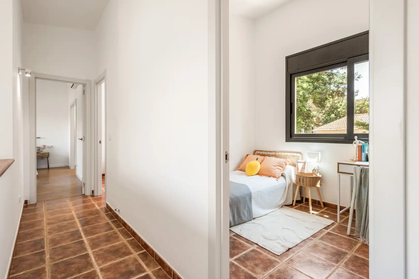 Bedroom of Houses for sale in Lloret de Mar  with Air Conditioner, Heating and Private garden