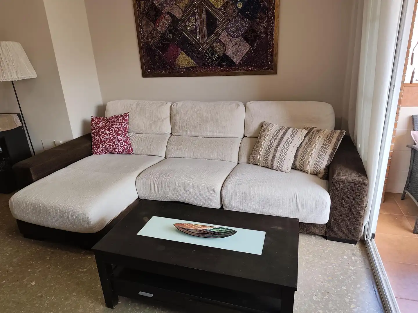 Sala de estar de Apartamento en venta en Ciudad Jardín