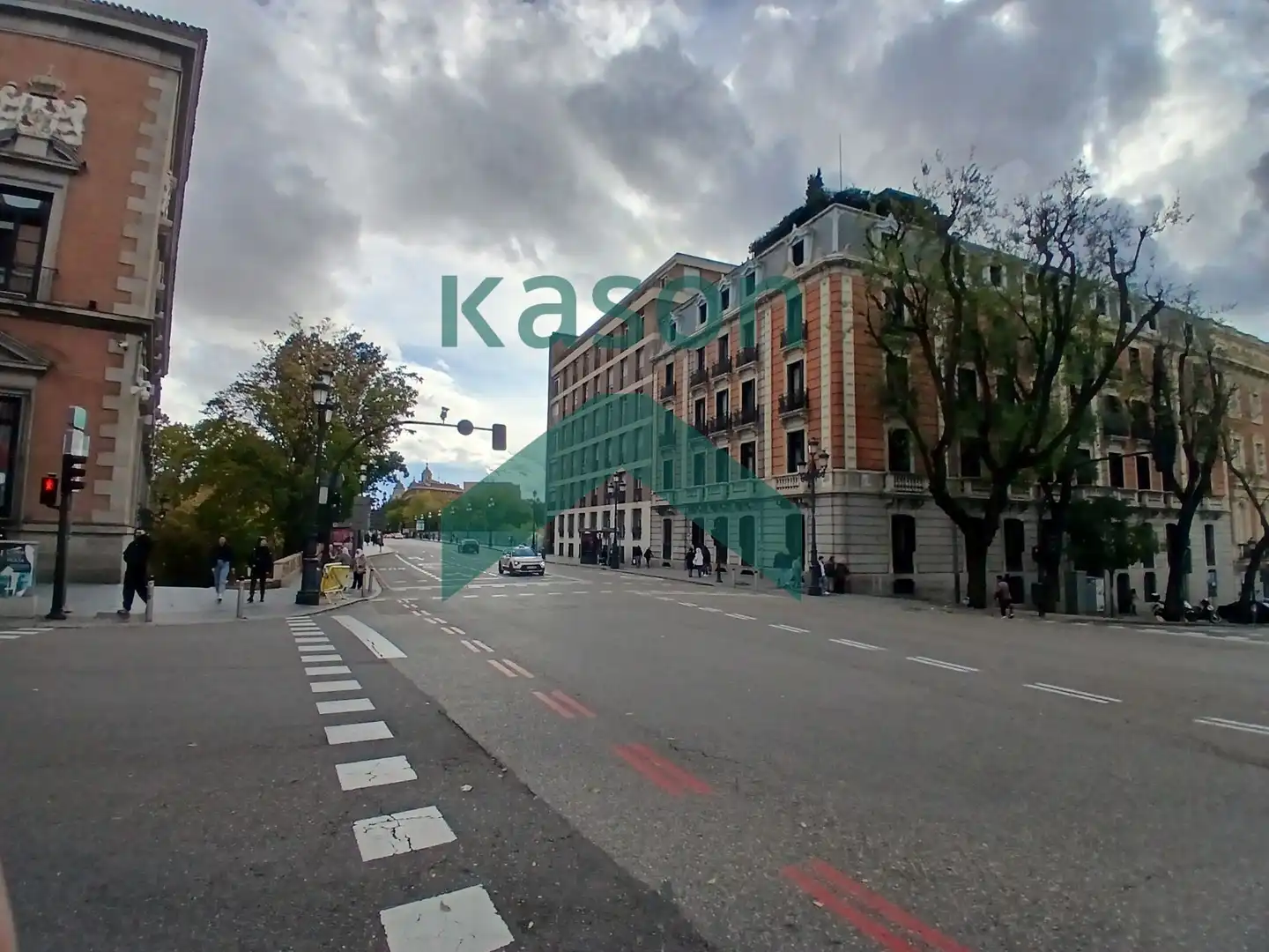Exterior view of Flat for sale in Madrid  with Heating