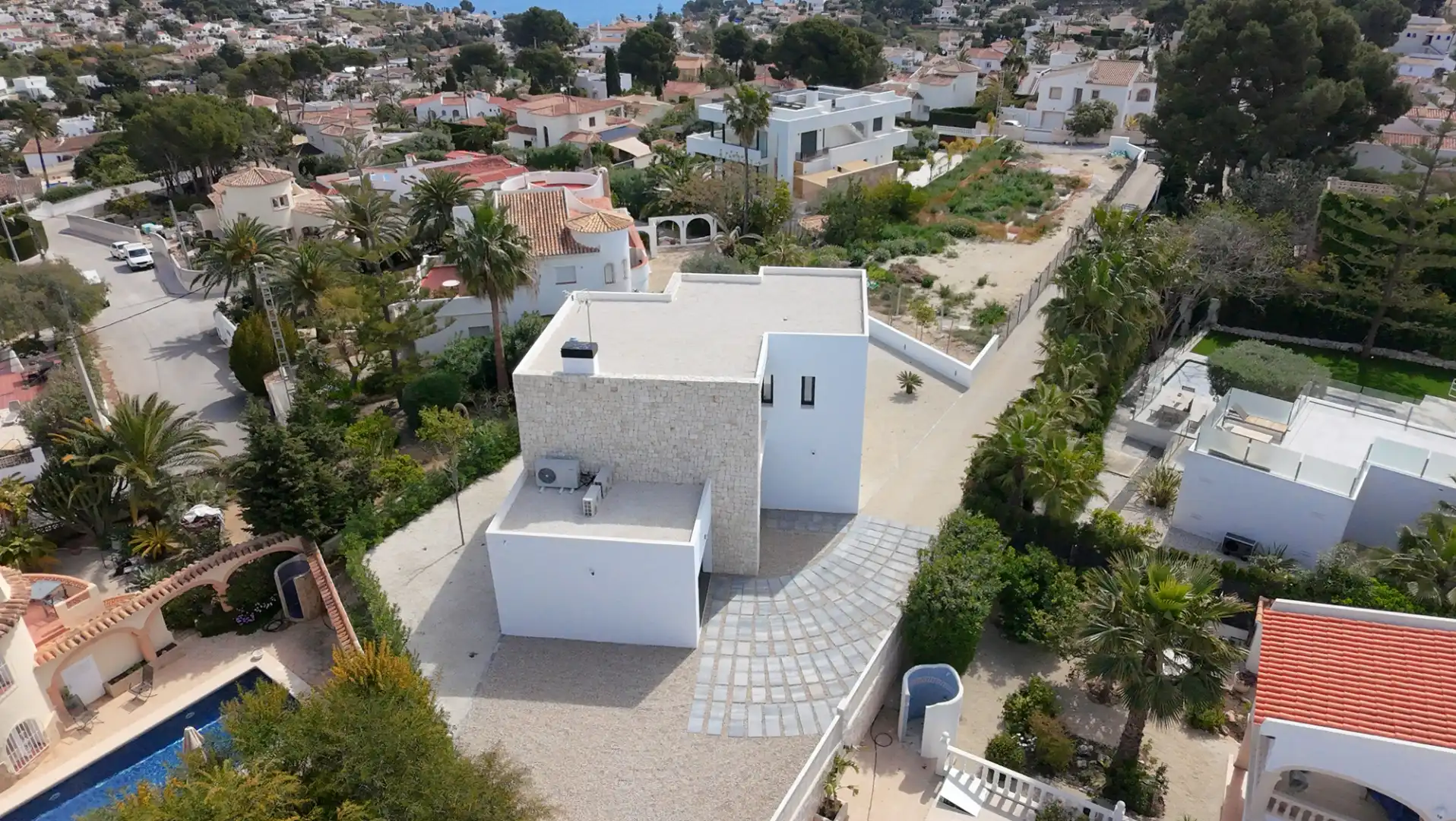 Vista exterior de Casa o chalet en venta en Benissa con Aire acondicionado, Calefacción y Jardín privado