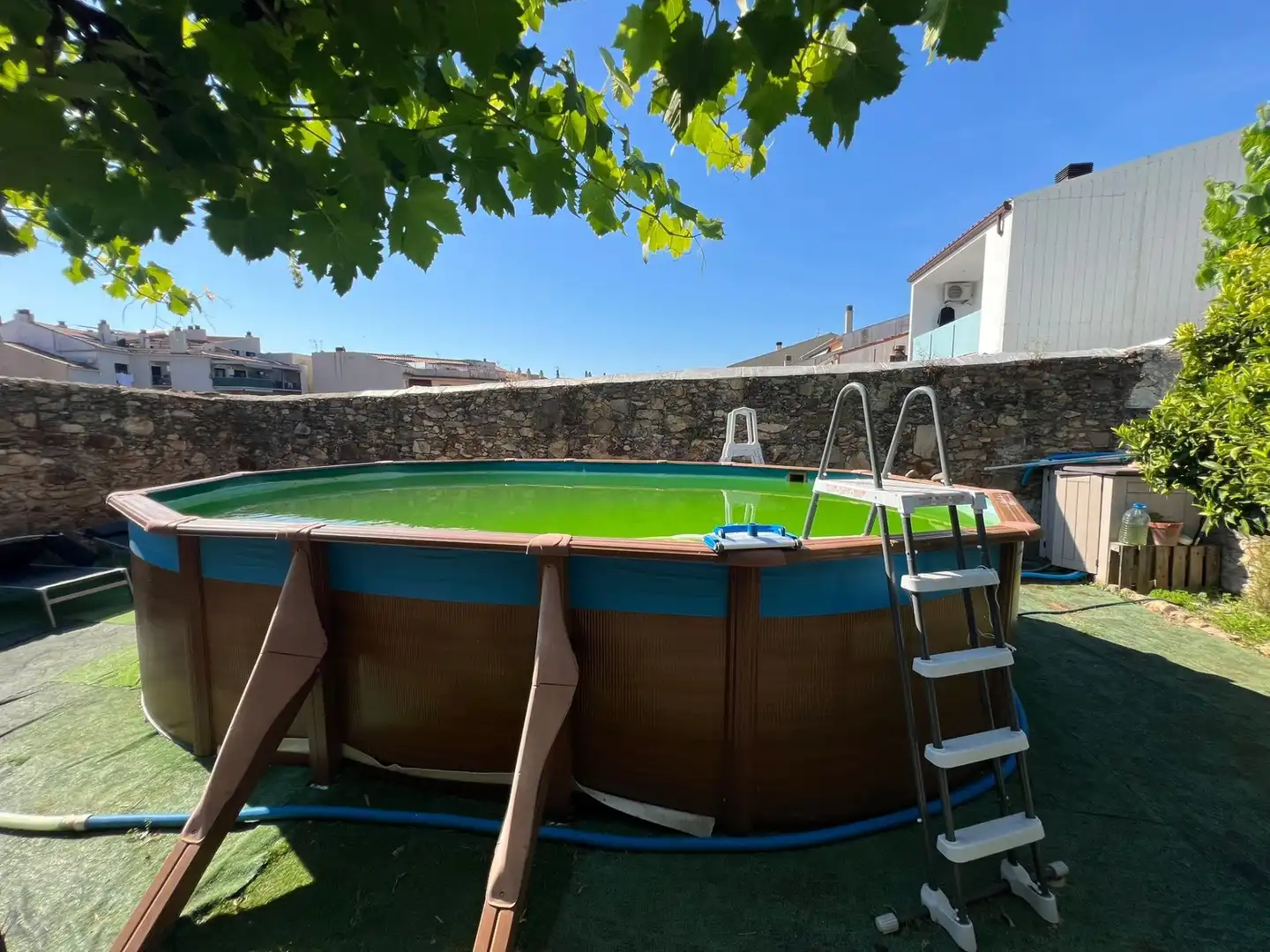 Swimming pool of Country homes for sale in Tordera  with Private garden, Storage room and Swimming Pool