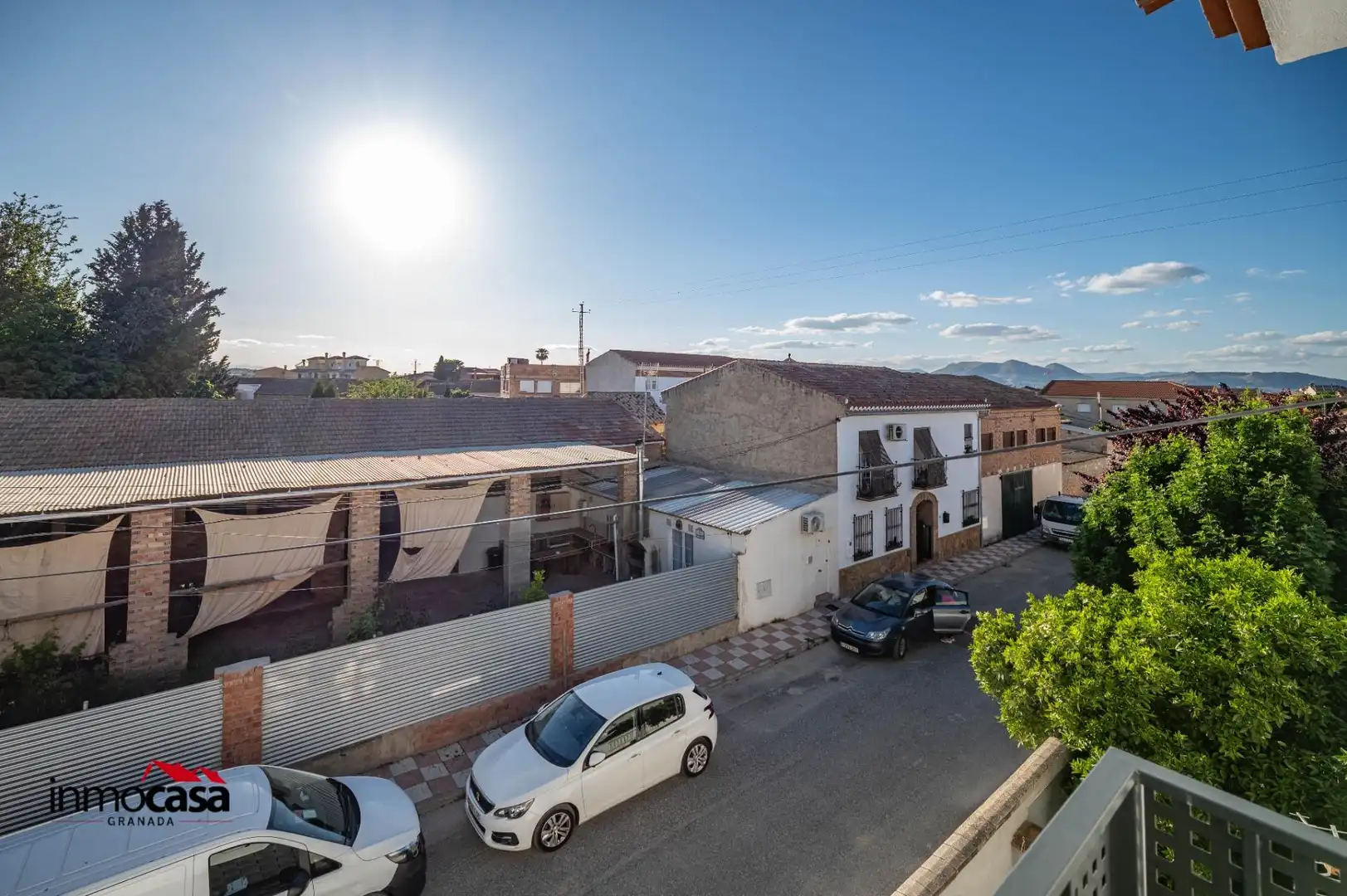 Vista exterior de Casa adosada en venda en Cúllar Vega